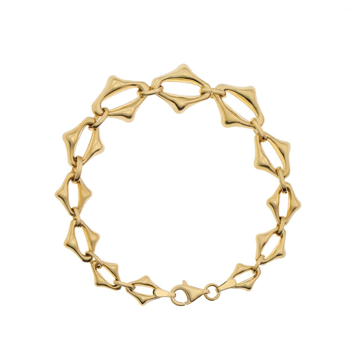 9ct Yellow Gold Fancy Bracelet