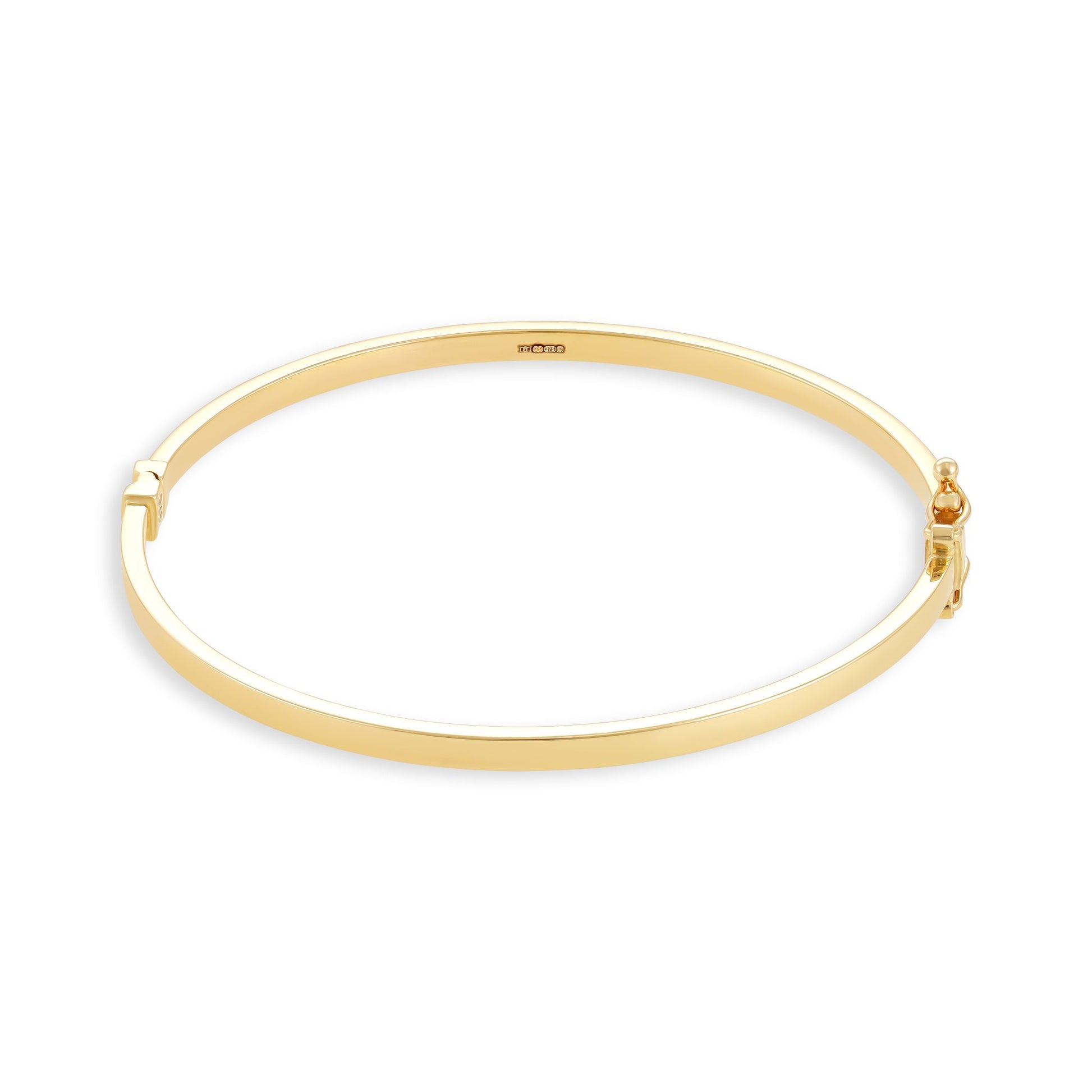 9ct Yellow Gold Classic Bangle