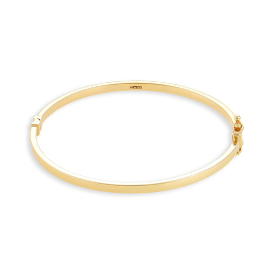 9ct Yellow Gold Classic Bangle