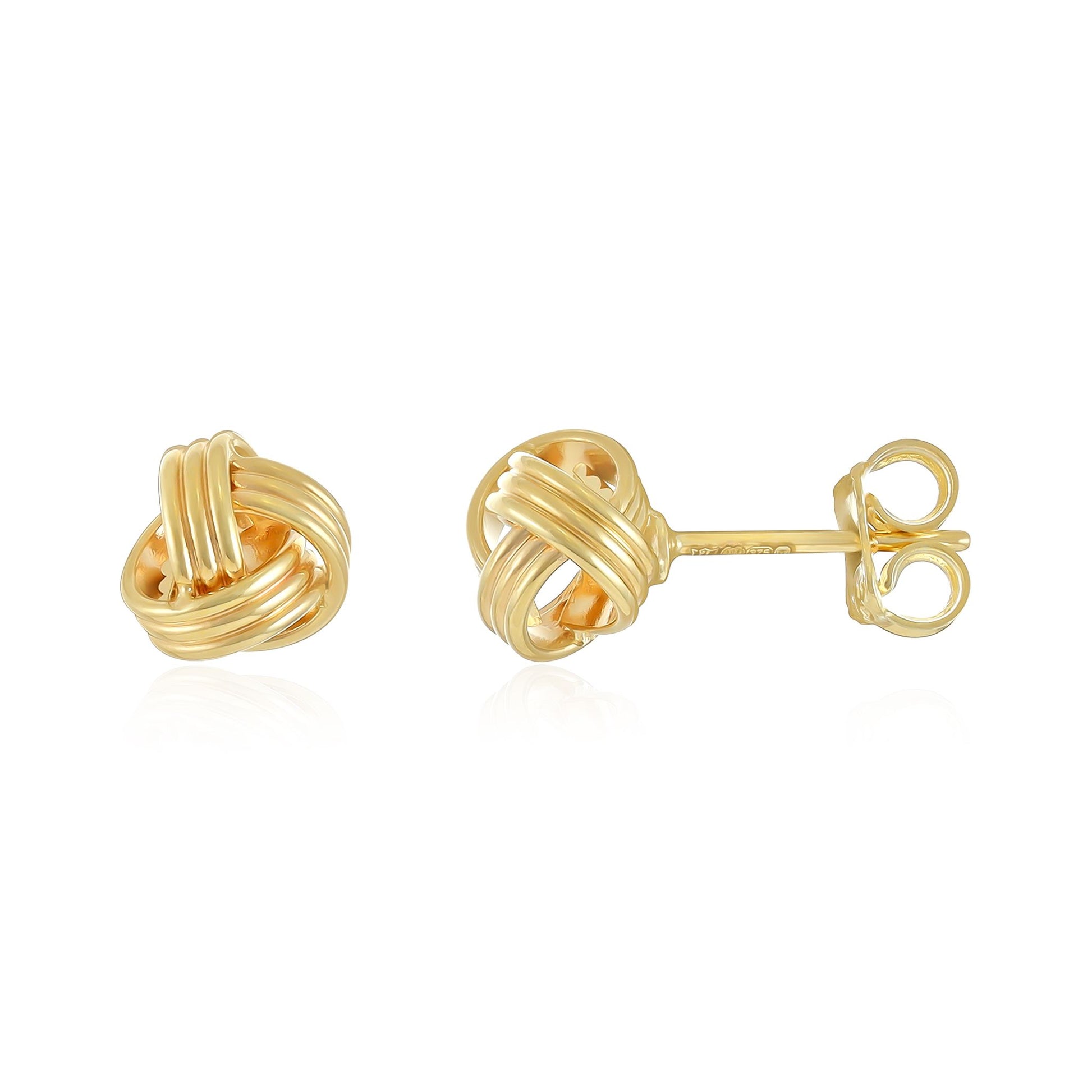 9ct Yellow Gold Stud Earrings