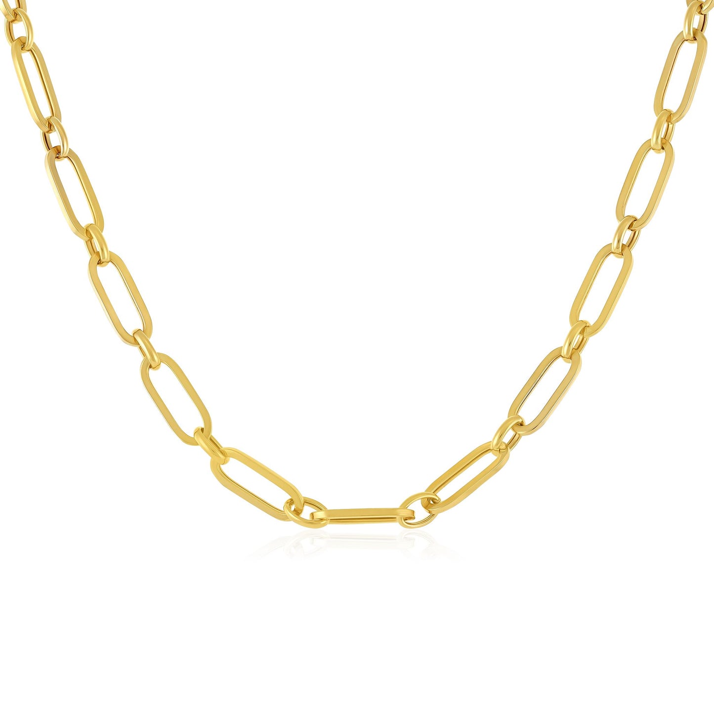 9ct Yellow Gold Chunky Chain Necklace